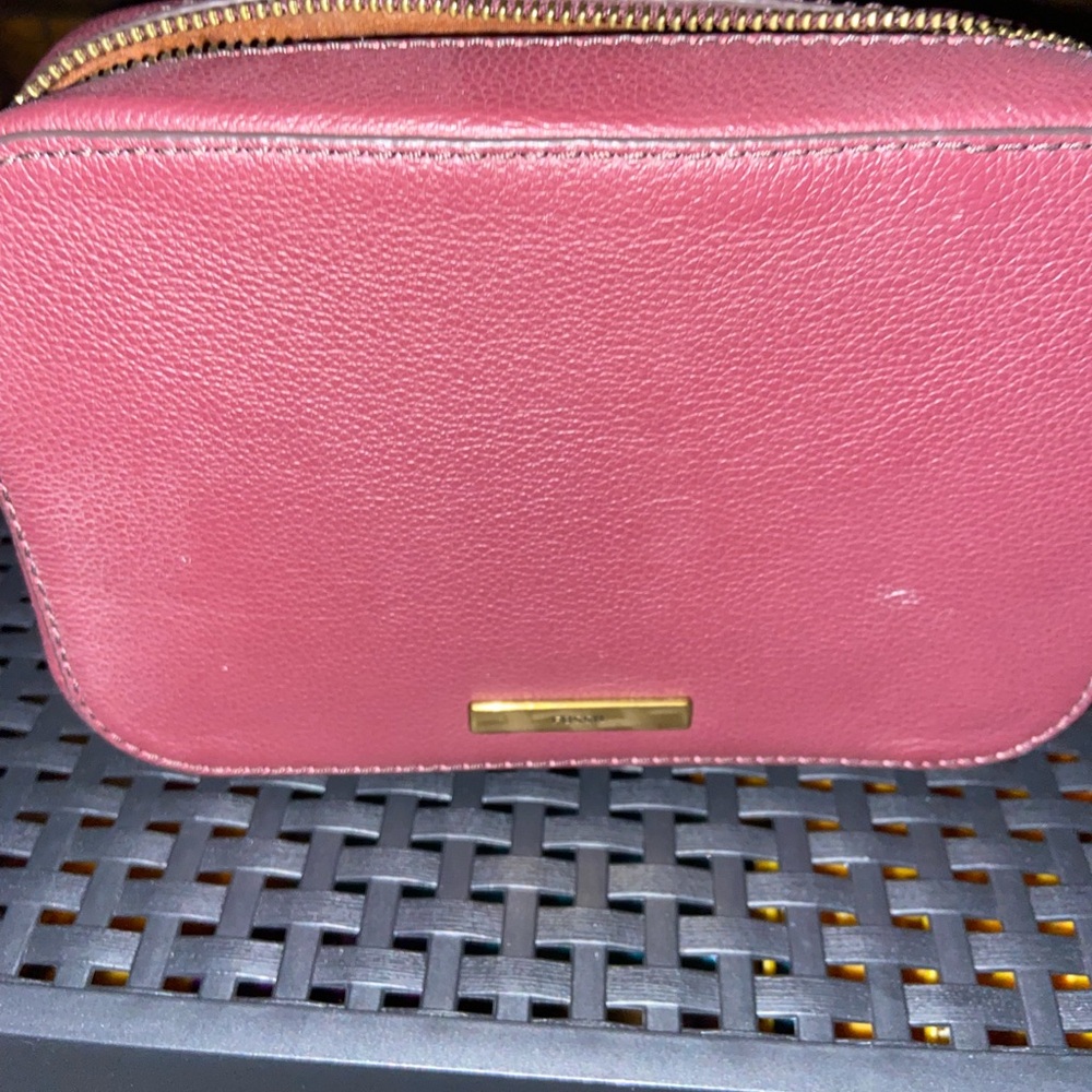 Fossil Rose Leather Handbag